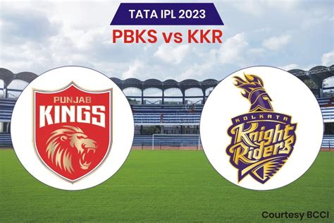 kkr vs pbks 2023 scorecard